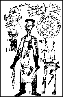 Drawing by author for the play